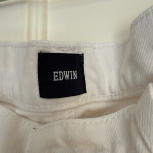 Edwin White Denim Jeans